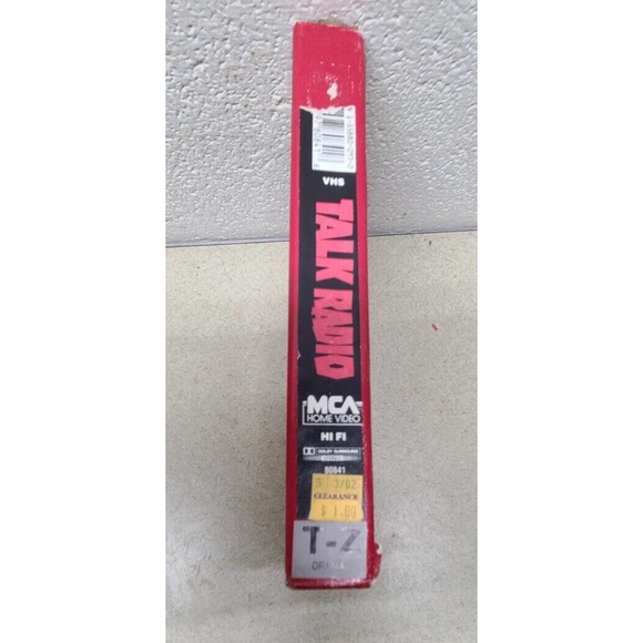 Talk Radio - Big Box VHS Eric Bogosian Alec Baldwin Ellen Greene Oliver Stone - Picture 3 of 6